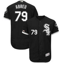 Load image into Gallery viewer, Jose Abreu Chicago White Sox Majestic Home Flex Base Collection Player Jersey - White/Black