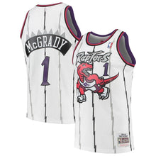Load image into Gallery viewer, Tracy McGrady Toronto Raptors Mitchell &amp; Ness 1998-99 Hardwood Classics Swingman Jersey - Purple/White
