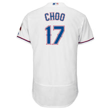 Load image into Gallery viewer, Shin-Soo Choo Texas Rangers Majestic Home Flex Base Collection Player Jersey - White