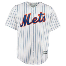 Load image into Gallery viewer, Yoenis Cespedes New York Mets Majestic Official Cool Base Player Jersey - White/Royal