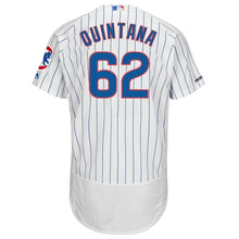 Load image into Gallery viewer, Jose Quintana Chicago Cubs Majestic Flex Base Collection Player Jersey - White