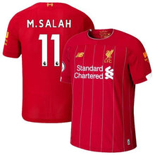 Load image into Gallery viewer, Mohamed Salah Liverpool New Balance 2019/20 Home Player Jersey – Red